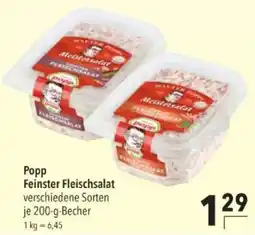 Citti Popp Feinster Fleischsalat tilbud