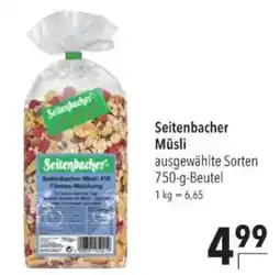 Citti Seitenbacher Müsli tilbud