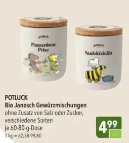 Citti Potluck Bio Janosch Gewürzmischungen tilbud