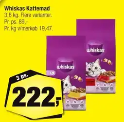 Calle Whiskas Kattemad tilbud