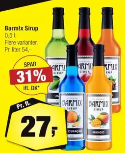 Calle Barmix Sirup tilbud