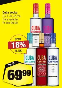 Calle Cuba Vodka tilbud