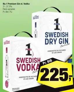 Calle No.1 Swedish Vodka tilbud