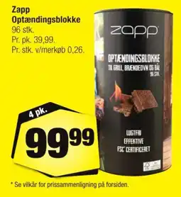 Calle Zapp optændingsblokke tilbud