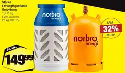 Calle Norbro energi letvægtsgasflaske tilbud
