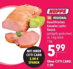 Citti Hoppe Rauchfrisches Kasseler Lachs-fleisch tilbud