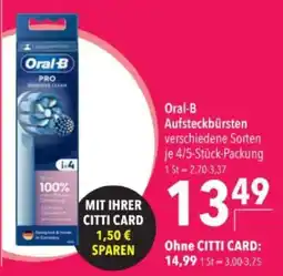 Citti Oral-B Aufsteckbürsten tilbud
