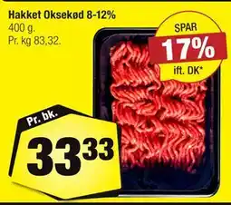 Calle Hakket Oksekød 8-12% tilbud