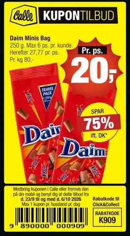 Calle Daim Minis Bag tilbud