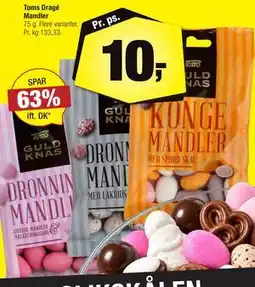 Calle Toms Dragé Mandler tilbud