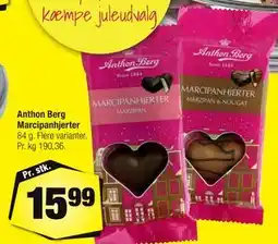 Calle Anthon Berg Marcipanhjerter tilbud