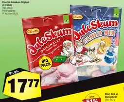 Calle Cloetta Juleskum Original el. Family tilbud