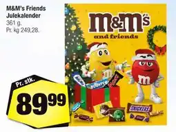 Calle M&M’s Friends Julekalender tilbud