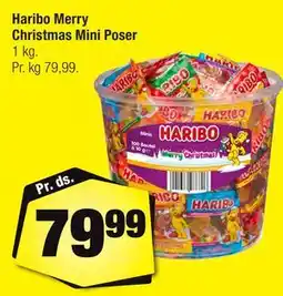 Calle Haribo Merry Christmas Mini Poser tilbud