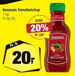Calle Beauvais Tomatketchup tilbud