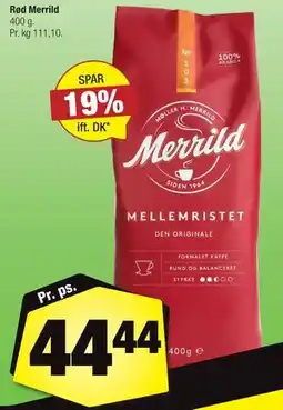 Calle Rød Merrild tilbud