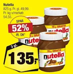 Calle Nutella tilbud