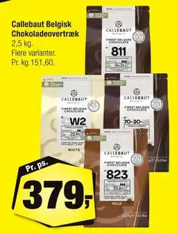 Calle Callebaut Belgisk Chokoladeovertræk tilbud