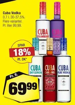 Calle Cuba Vodka tilbud