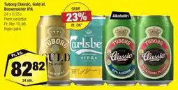 Calle Tuborg Classic, Guld el. Brewmaster IPA tilbud