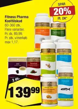Calle Fitness Pharma Kosttilskud tilbud
