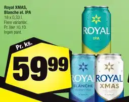 Calle Royal XMAS, Blanche el. IPA tilbud
