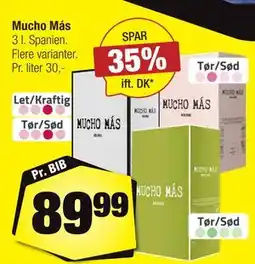 Calle Mucho Más tilbud