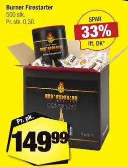 Calle Burner Firestarter tilbud