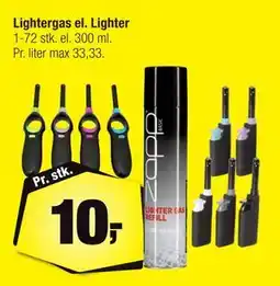 Calle Lightergas el. Lighter tilbud