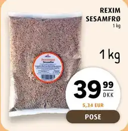 Scandinavian Park REXIM SESAMFRØ tilbud