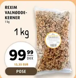 Scandinavian Park REXIM VALNØDDEKERNER tilbud