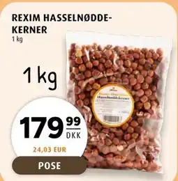 Scandinavian Park REXIM HASSELNØDDEKERNER tilbud