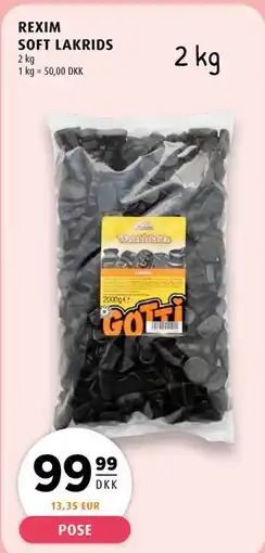 Scandinavian Park REXIM SOFT LAKRIDS tilbud