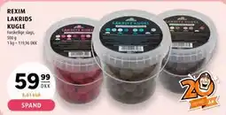 Scandinavian Park REXIM LAKRIDS KUGLE tilbud