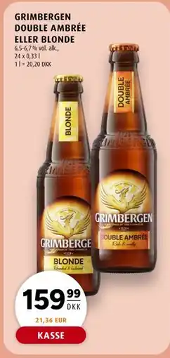 Scandinavian Park GRIMBERGEN DOUBLE AMBRÉE ELLER BLONDE tilbud