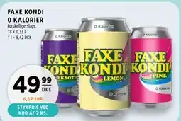 Scandinavian Park FAXE KONDI 0 KALORIER tilbud