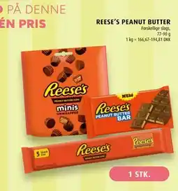 Scandinavian Park REESE’S PEANUT BUTTER tilbud