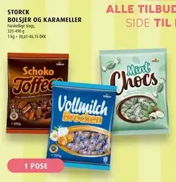 Scandinavian Park STORCK BOLSJER OG KARAMELLER tilbud