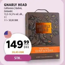 Scandinavian Park GNARLY HEAD tilbud