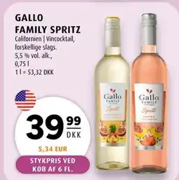 Scandinavian Park GALLO FAMILY SPRITZ tilbud