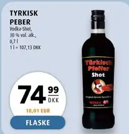Scandinavian Park TYRKISK PEBER tilbud