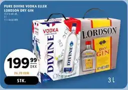 Scandinavian Park PURE DIVINE VODKA ELLER LORDSON DRY GIN tilbud