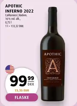 Scandinavian Park APOTHIC INFERNO 2022 tilbud