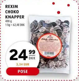 Scandinavian Park REXIM CHOKO KNAPPER tilbud