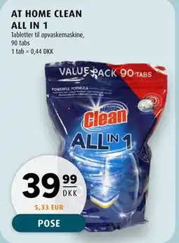 Scandinavian Park AT HOME CLEAN ALL IN 1 tilbud