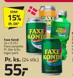 Fleggaard Faxe Kondi tilbud