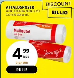 Scandinavian Park AFFALDSPOSER tilbud