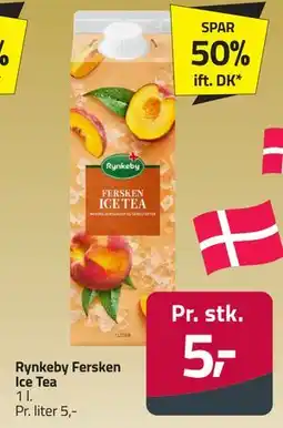 Fleggaard Rynkeby Fersken Ice Tea tilbud