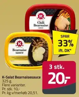 Fleggaard K-Salat Bearnaisesauce tilbud
