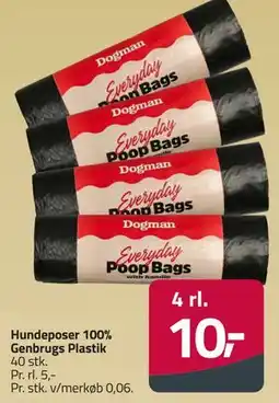 Fleggaard Hundeposer 100% Genbrugs Plastik tilbud